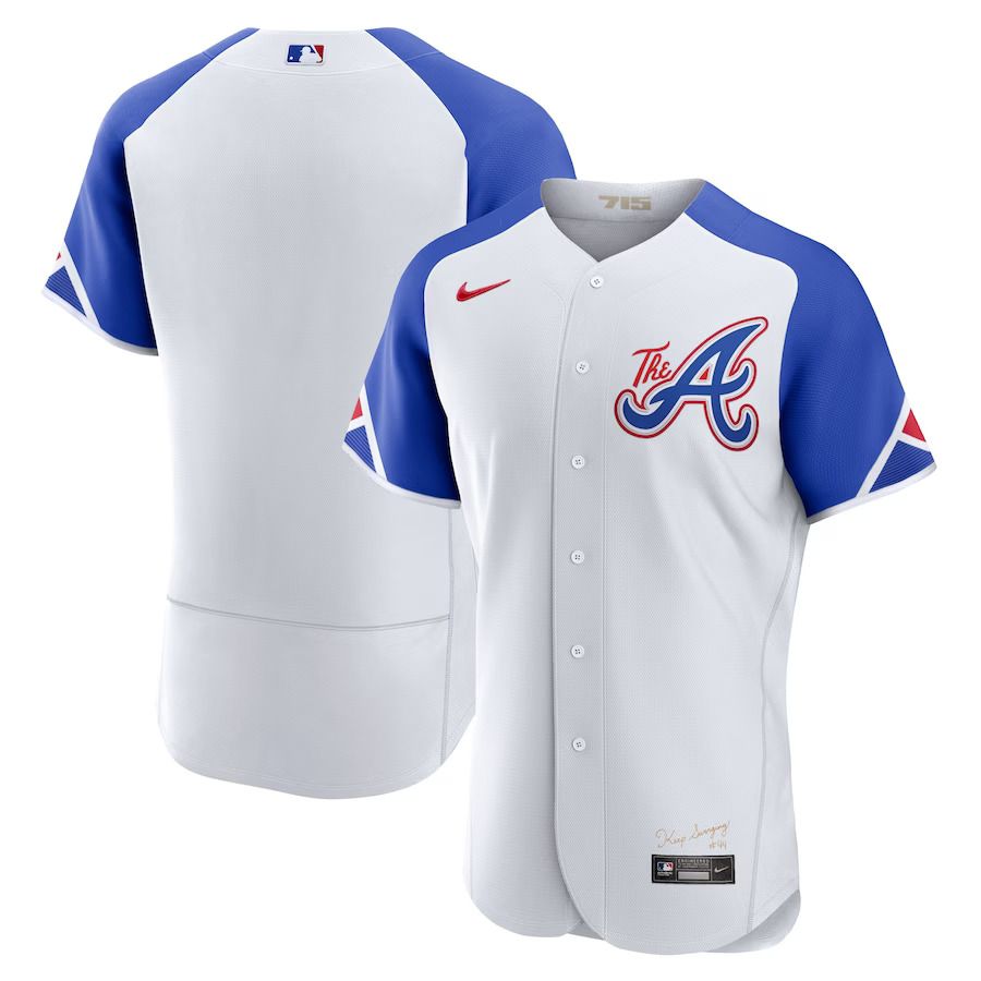Men Atlanta Braves Nike White 2023 City Connect Authentic MLB Jersey->atlanta braves->MLB Jersey